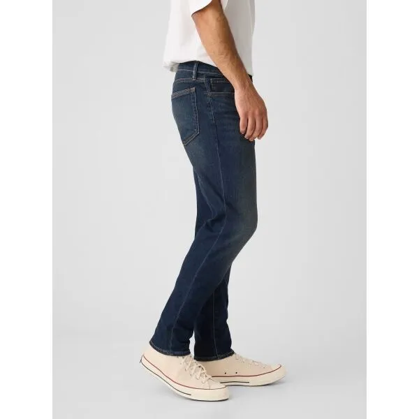 Tmavomodré pánske slim fit rifle GAP Gapflex