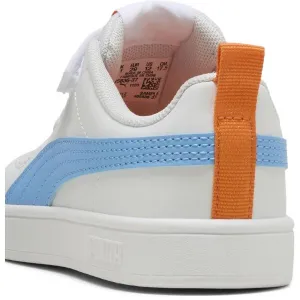 Puma RICKIE AC+PS Detská voľnočasová obuv, biela, veľkosť 33