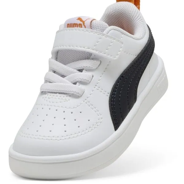 Puma RICKIE AC+INF Detská voľnočasová obuv, biela, veľkosť 38