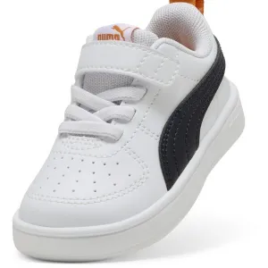 Puma RICKIE AC+INF Detská voľnočasová obuv, biela, veľkosť 38