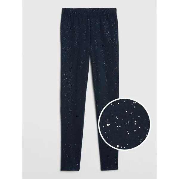 GAP SPARKLE Dievčenské legíny, tmavo modrá, veľkosť