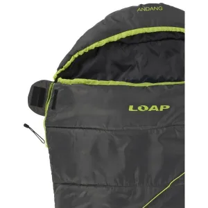 LOAP ANDANG Spací vak, čierna, veľkosť 220 cm - pravý zips