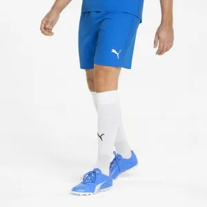 Puma TEAMFINAL SHORTS Pánske futbalové šortky, modrá, veľkosť