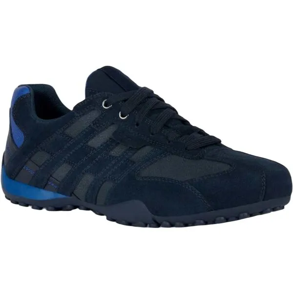 Dark blue men's sneakers Geox Snake - Men's