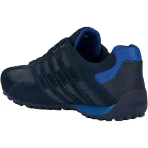 Dark blue men's sneakers Geox Snake - Men's
