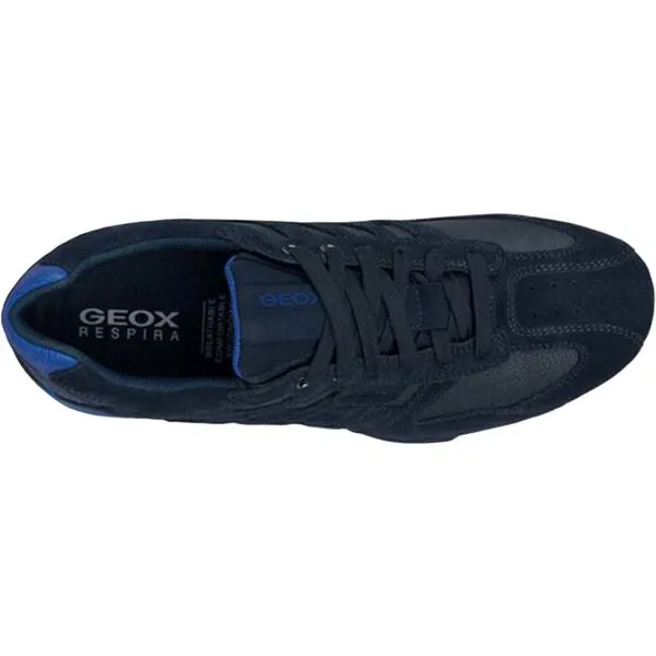 Dark blue men's sneakers Geox Snake - Men's
