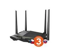 Tenda V12 - Bezdrôtový AC dvojpásmový VDSL2+/VDSL/ADSL router 802.11ac/a/b/g/n,1200 Mb/s, gigabitová sieť WAN/LAN, USB