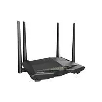 Tenda V12 - Bezdrôtový AC dvojpásmový VDSL2+/VDSL/ADSL router 802.11ac/a/b/g/n,1200 Mb/s, gigabitová sieť WAN/LAN, USB