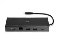 Cestovný multiportový rozbočovač HP USB-C