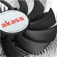 AKASA chladič CPU Extra Secure Ultra-Low Profile Aluminium Intel LGA1700 Thin Mini-ITX Cooler