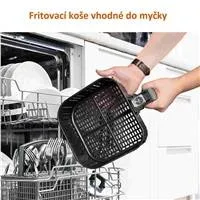 Cosori CP158-AF PREMIUM –  5.5L  horkovzdušná fritéza + 5x špíz a gril. rošt, red