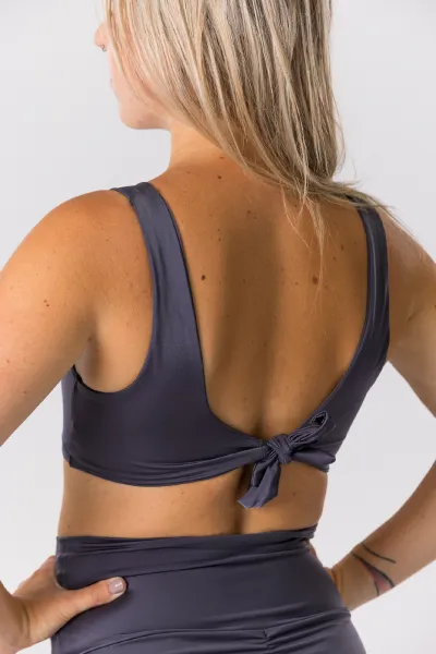 GoldBee Basic Plavky Vrchný Diel Dark Grey Barva: Dark Grey, Velikost: XS