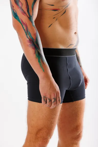 GoldBee Boxerky Navy Barva: Navy, Velikost: S
