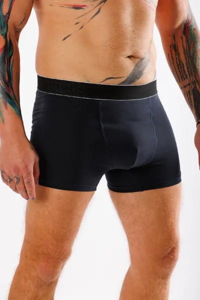 GoldBee Boxerky Navy Barva: Navy, Velikost: S
