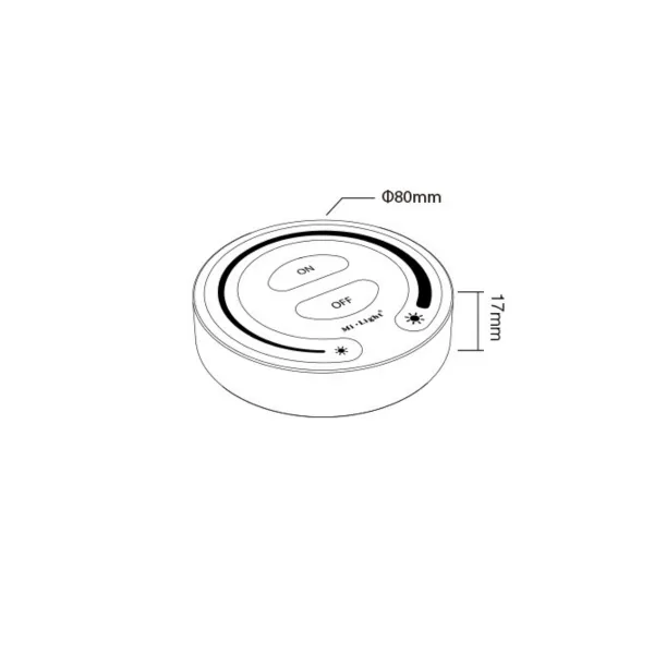 LEDprodukt LED ovládač RF6  1 okruh - 2,4GHz