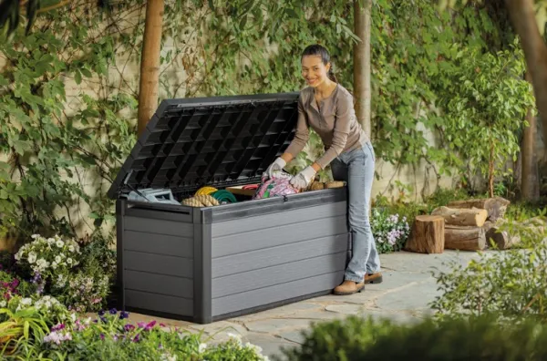 KETER Úložný box AMPEZZO 570L | sivá