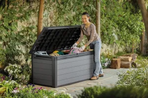KETER Úložný box AMPEZZO 570L | sivá