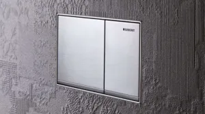 Geberit Omega60 - Ovládacie tlačidlo OMEGA60, kefovaný chróm 115.081.GH.1