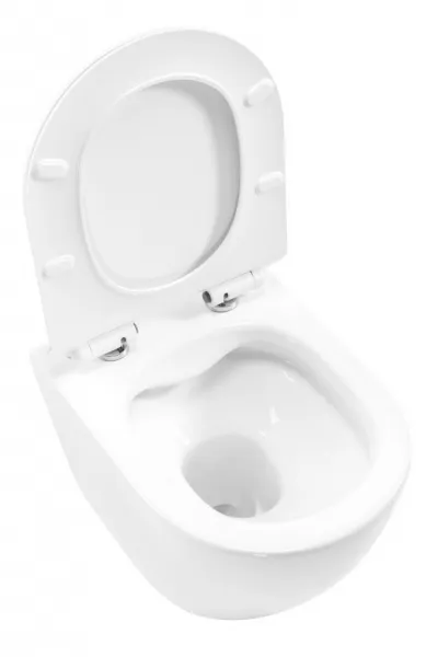 REA - Set WC závesnej misy + bidetu CARTER biely KPL-C1400