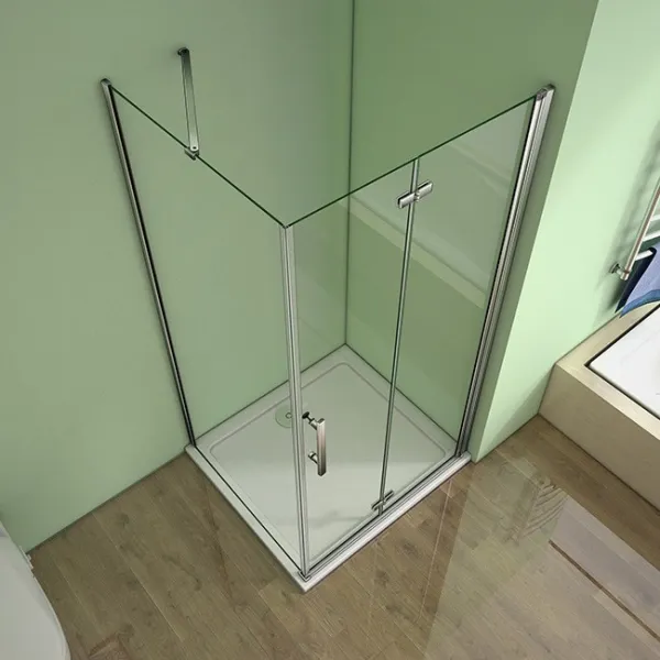 H K - Sprchovací kút MELODY B8 70x70 cm so zalamovacími dverami SE-MELODYB87070