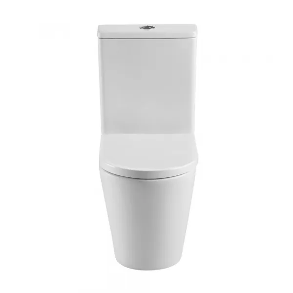 Mereo WC kombi, vario odpad, kapotované, Smart Flush RIMLESS, keramické, vr. sedátka VSD91T2