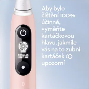 Oral-B iO Series 6 Duo Black & Pink Sand set elektrických zubních kartáčků, 5 režimů, AI, časovač