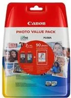 kazeta CANON PG-540 L black + CL-541 XL color MG2150/3150 + GP501 10x15