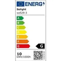 ECOLUX LED žárovka 3-pack, klasický tvar, 10W, E27, 3000K, 270°, 790lm, 3ks v balení