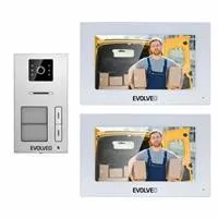 Evolveo DoorPhone AP2-2 káblový videotelefón pre dva byty s aplikáciou DPAP2-W