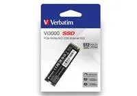 VERBATIM SSD Vi3000 Internal PCIe NVMe M.2 SSD 512GB , W 2500/ R 3300 MB/s