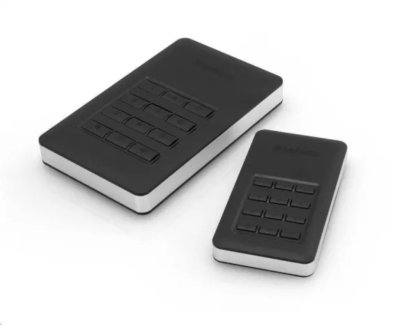 VERBATIM HDD 2.5" 2 TB vrátane.KEYPAD USB3.1 USB 3.0 GDPR