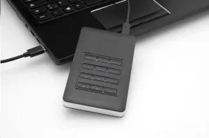 VERBATIM HDD 2.5" 2 TB vrátane.KEYPAD USB3.1 USB 3.0 GDPR