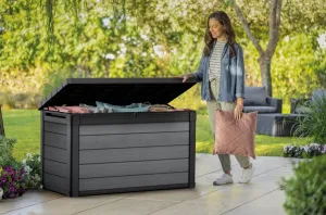 KETER Úložný box AMPEZZO 380L | sivá