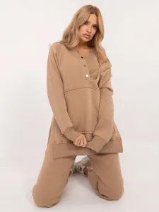 Factory Dámsky komplet BASIC  trojkombinacia Farba: Mocca, Veľkosť: UNI
