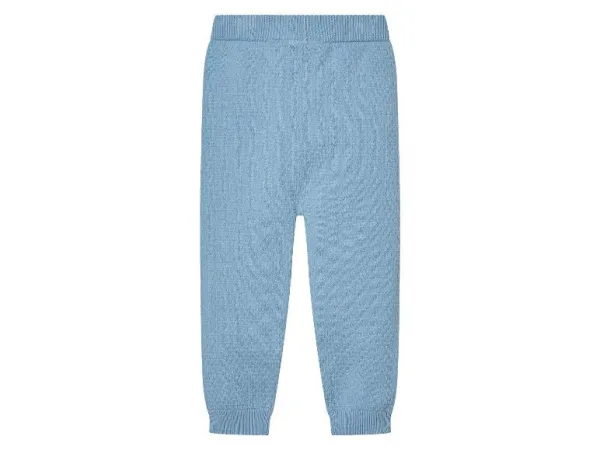lupilu® Chlapčenské pletené nohavice pre bábätká