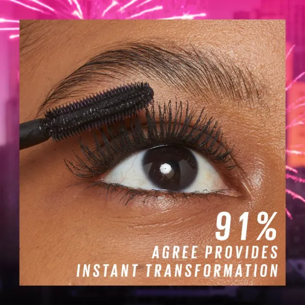 MAYBELLINE NEW YORK Lash Sensational Electro Black riasenka pre predĺženie, natočenie a objem extra čierna 10 ml