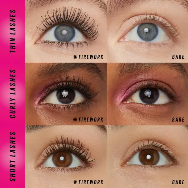 MAYBELLINE NEW YORK Lash Sensational Electro Black riasenka pre predĺženie, natočenie a objem extra čierna 10 ml