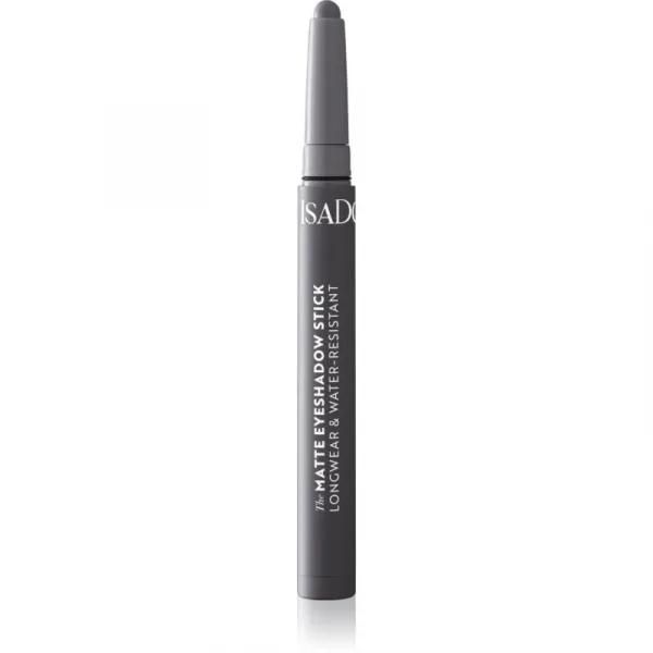 IsaDora The Eyeshadow Stick Matte dlhotrvajúce očné tiene v ceruzke s matným efektom odtieň 64 Smoky Grey 1.2 g