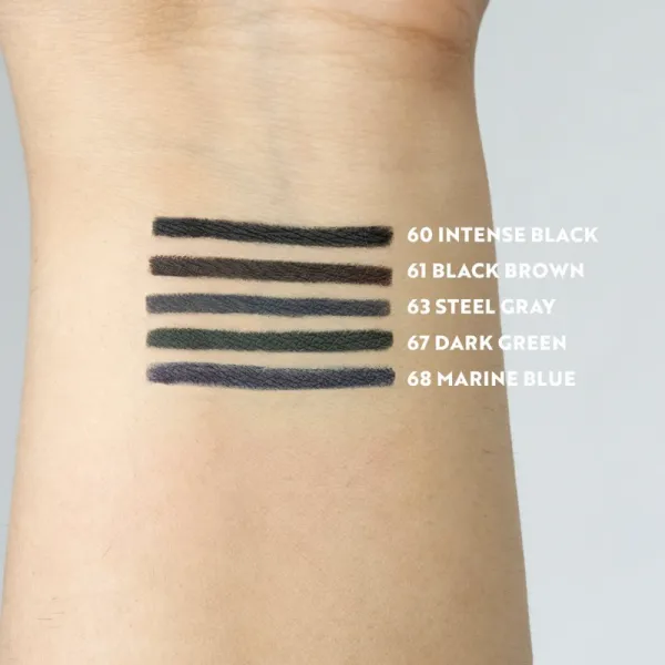 IsaDora The Intense Eyeliner dlhotrvajúca ceruzka na oči vodeodolná odtieň 60 Intense Black 0.35 g