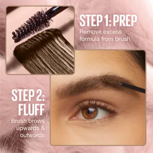 MAYBELLINE NEW YORK Super Fluff Mousse gél na obočie odtieň 257 Medium Brown 5 ml