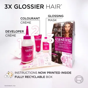 L'Oréal Paris Casting Crème Gloss farba na vlasy 645 jantár 1ks