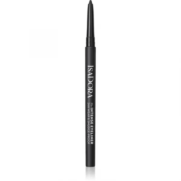 IsaDora The Intense Eyeliner dlhotrvajúca ceruzka na oči vodeodolná odtieň 60 Intense Black 0.35 g