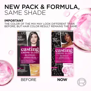 L'Oréal Paris Casting Crème Gloss farba na vlasy 645 jantár 1ks