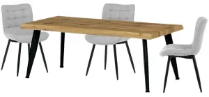 AUTRONIC jedálenská stolička HC-462 SIL2 svetlo sivá