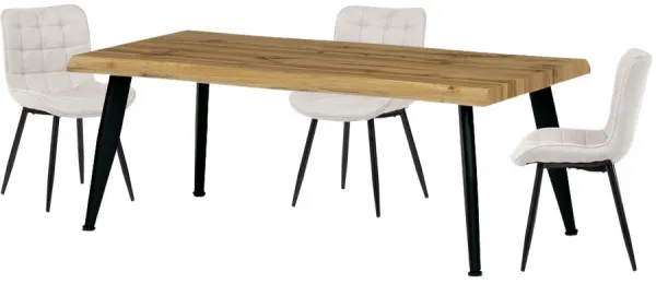 AUTRONIC jedálenská stolička HC-462 BG2 krémová