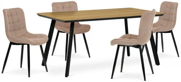 AUTRONIC jedálenská stolička HC-462 CRM2 hnedá