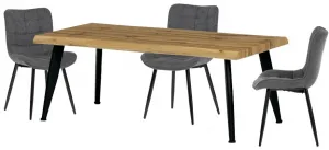 AUTRONIC jedálenská stolička HC-462 GREY2 sivá