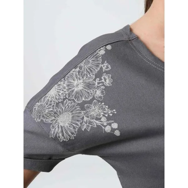 Women's dress LOAP DEBIE Grey