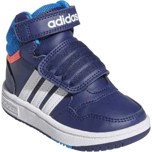 adidas HOOPS 3.0 MID AC I Detská obuv, modrá, veľkosť