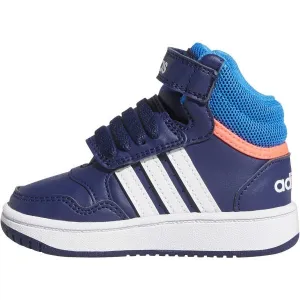 adidas HOOPS 3.0 MID AC I Detská obuv, modrá, veľkosť